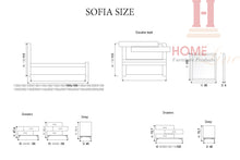 Load image into Gallery viewer, Sofia Bedroom