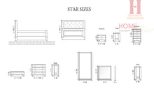 Load image into Gallery viewer, Star Bedroom