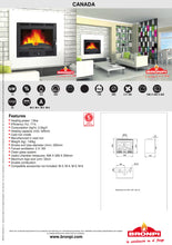 Load image into Gallery viewer, Canada صوبة حطب سكب مع هواء