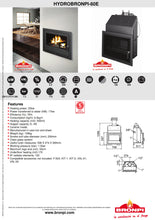 Load image into Gallery viewer, Hydrobronpi-60E Fireplace