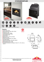 Load image into Gallery viewer, Hydrobronpi-80E Fireplace