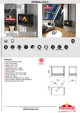 Load image into Gallery viewer, VERSALLES - C - VISION 🇪🇸 صوبة حطب تعليق على الحيط