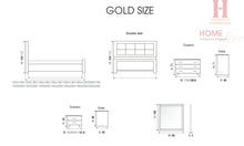 Load image into Gallery viewer, Gold Bedroom
