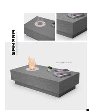 Load image into Gallery viewer, Coffee Table with Fire Pit for Outdoor
