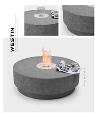 Load image into Gallery viewer, Coffee Table with Fire Pit for Outdoor
